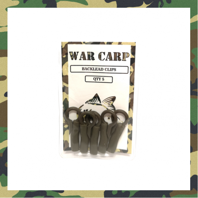 Backlead Clips - War Carp