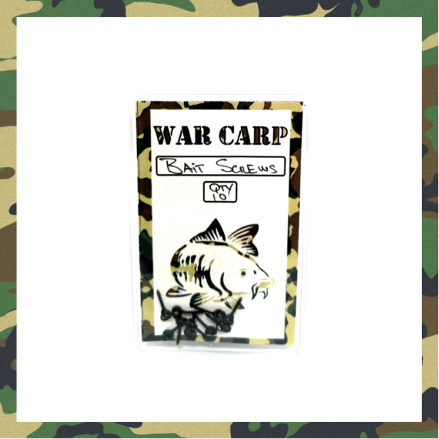 Metal Bait Screws - War Carp