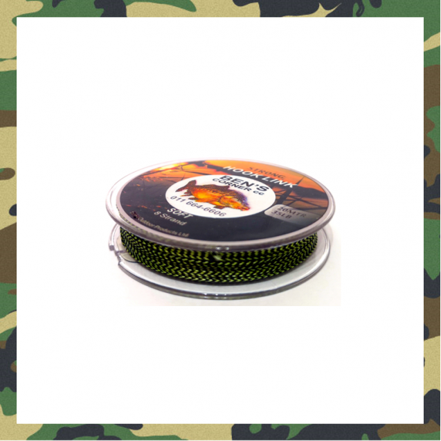 35lb Braided Hooklink - War Carp