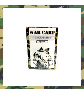 Size 8 Chod Hooks - War Carp