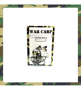 Size 6 Crank Hooks - War Carp