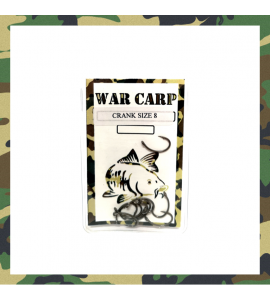 Size 8 Crank Hooks - War Carp
