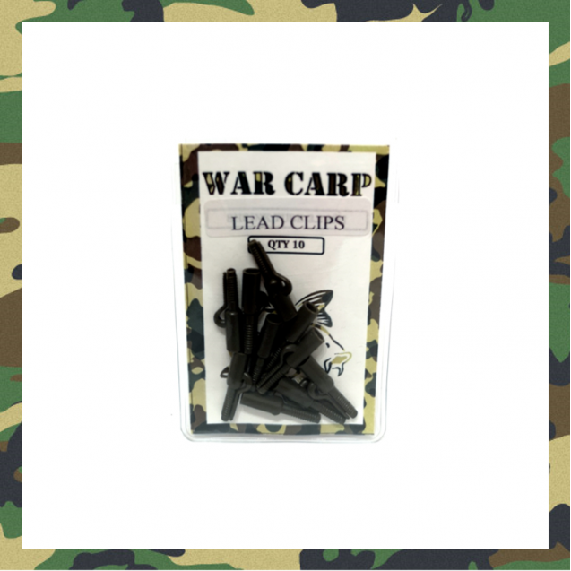 Lead Clips - War Carp