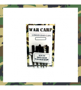 Long/D Lead Clips - War Carp