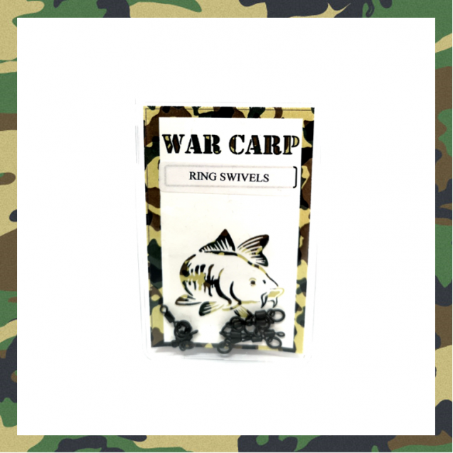 Micro Hook Ring Swivels - War Carp