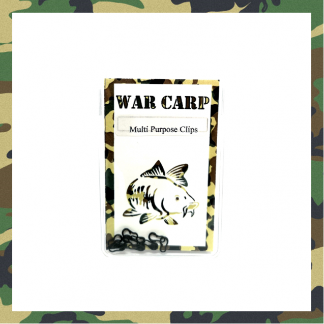 Small Multi Purpose Clips - War Carp