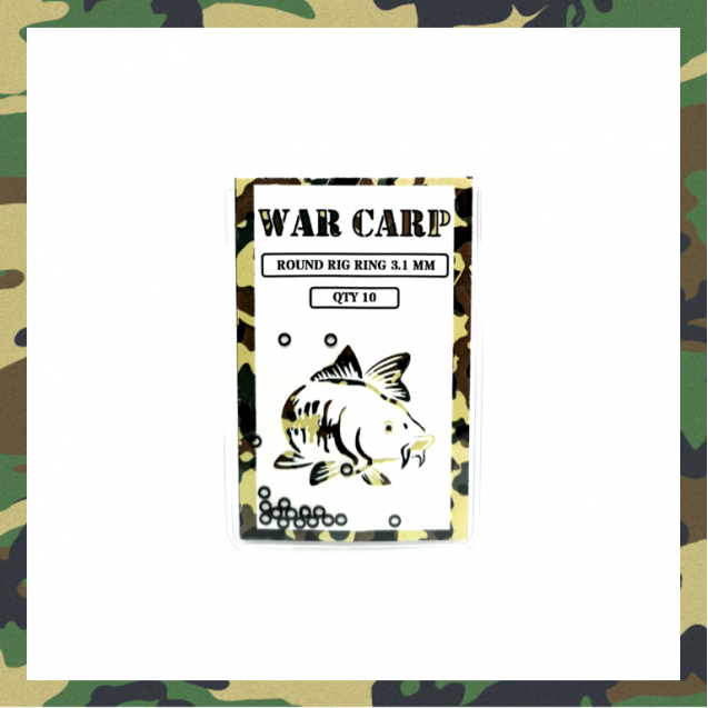 Round Rig Rings 3.1mm - War Carp