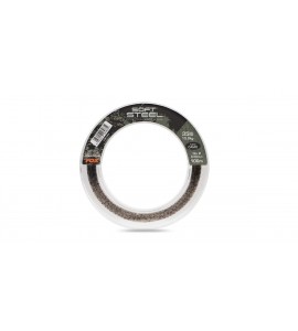 35lb Soft Steel Fleck Leader - camo 100m - CML204