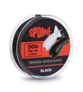 50LB Spomb Braided Shockleader - Black (DBL002)
