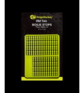 Boilie Stops Fluoro Yellow - Ridgemonkey
