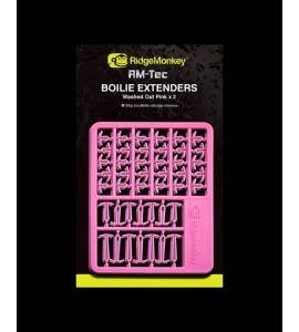 Boilie Hair Extenders Washed Out Pink - Ridgemonkey 