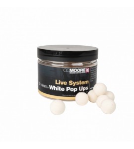 13 - 14mm Live System White Pop Up - CC Moore