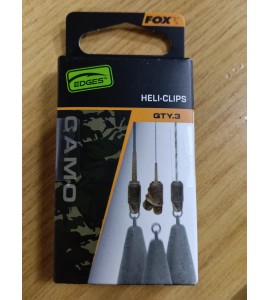 Heli-Clips x3 - CAMO (CAC909)
