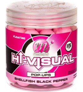 15mm Hi-Visual Popups - Shelfish Black Pepper