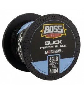 50LB Boss Braid - Slick 8X Braid 600m - Black (130887)