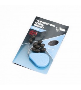 6mm Tungsten Oval Beads -T8710