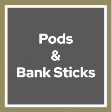 Pods and Bank Sticks