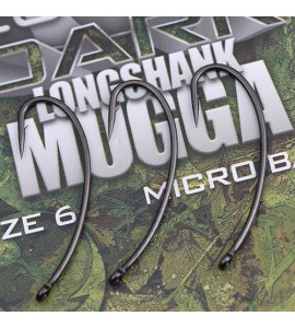 Size 6 Covert Dark Mugga Longshank Hooks