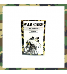 Size 2 Chod Hooks - War Carp