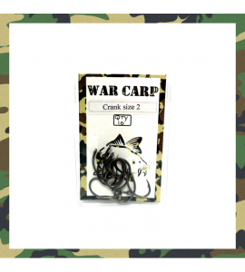 Size 2 Crank Hooks - War Carp
