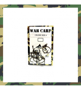 Size 4 Crank Hooks - War Carp